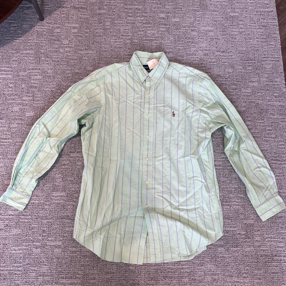 Polo by Ralph Lauren Green Casual Button Down Shirt